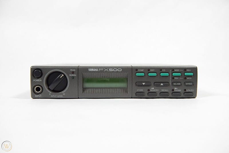 (名機)YAMAHA FX500 FX550 2個セット YAMAHA FX550 & FX500 レビュー | Guitar Amp Effect