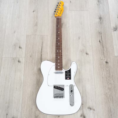 Fender American Ultra Telecaster Guitar, Rosewood Fingerboard, Arctic Pearl image 3
