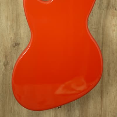 Fender Kurt Cobain Jag-Stang Signature Touche Palissandre Fiesta Red image 5