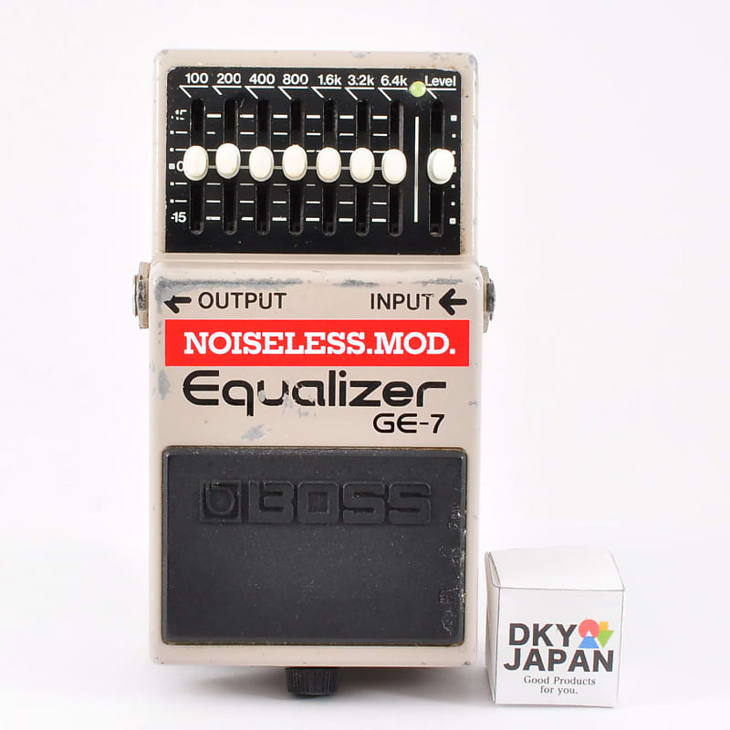ギター BOSS GE-7 MADE IN JAPAN Boss GE-7 Graphic EQ 1981 - 1992 Made In Japan | Reverb