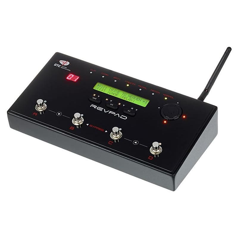 GTC REVPAD Wireless Guitar Touchpad Controlled MultiFX Reverb UK