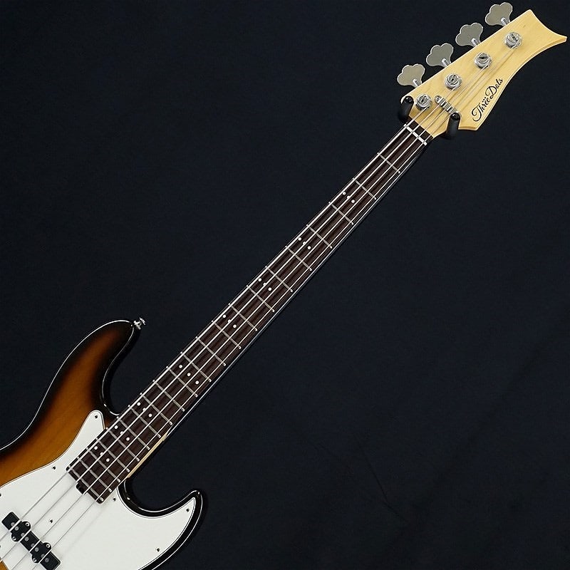 Three Dots Guitars [USED] JB Model (Tobacco Burst/Rosewood) | Reverb