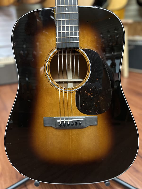 Martin Standard Series D-18 Acoustic Guitar 2023- 1935 Sunburst finish  w/Hard Case. New! image 1