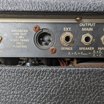 Fender Dual Showman (Red Knob) Guitar Amplifier Head- 25 watt /100 watt amp head image 7