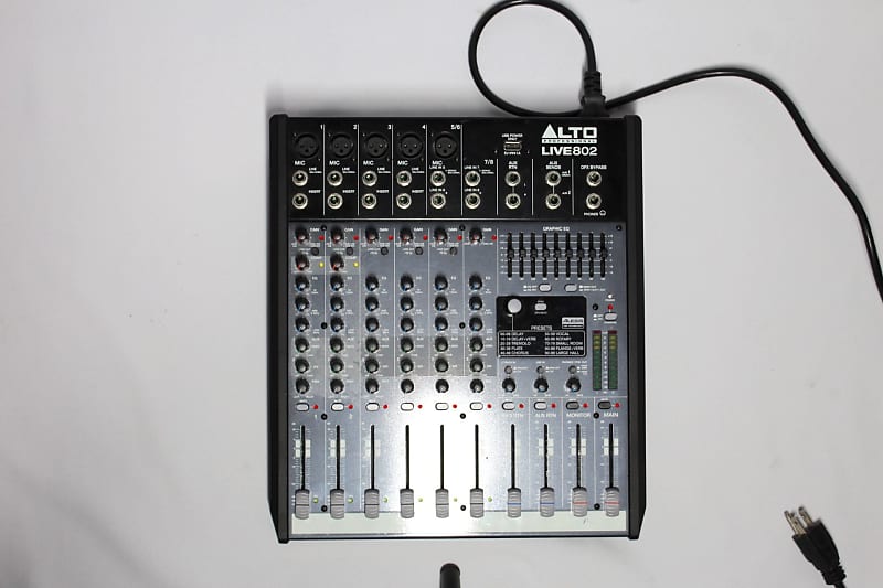 Alto Professional Live 802 8-Channel Mixer | Reverb