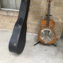 Epiphone Dobro Hound Dog Deluxe Round Neck Acoustic Guitar with case
