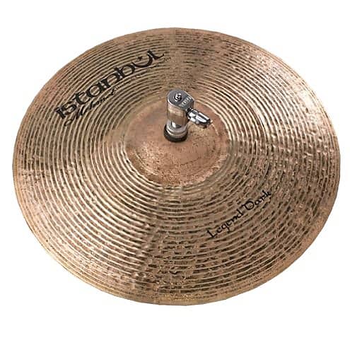 Istanbul Mehmet Legend Dark 15" Hihat Cymbals. Authorized Dealer. Free Shipping image 1