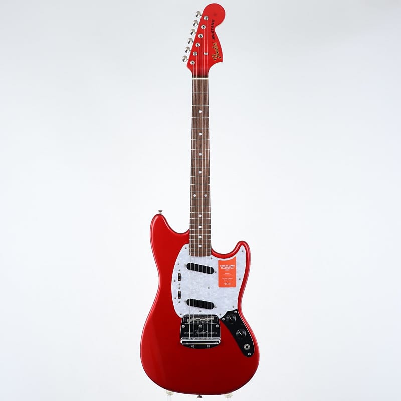 Fender Traditional 70s Mustang Matching Head Candy Apple Red [SN 