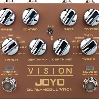 Reverb.com listing, price, conditions, and images for joyo-r-series-r-09-vision-modulation