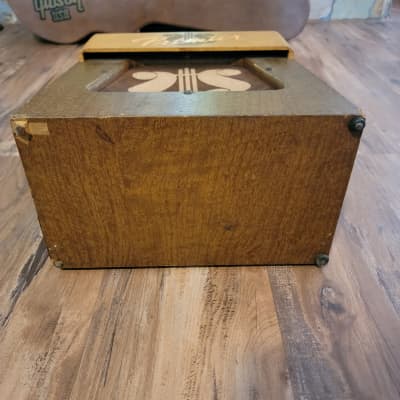 Premier 110 Guitar Harp Amplifier Vintage 1950s All Tube Tan/brown Great Condition image 7