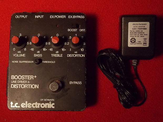 TC Electronic Booster Line Driver XLR Distortion Reverb Denmark