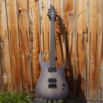 Schecter DIAMOND SERIES KM-6 MK-III Legacy Transparent Black Burst 6-String Electric Guitar (2023) image 2