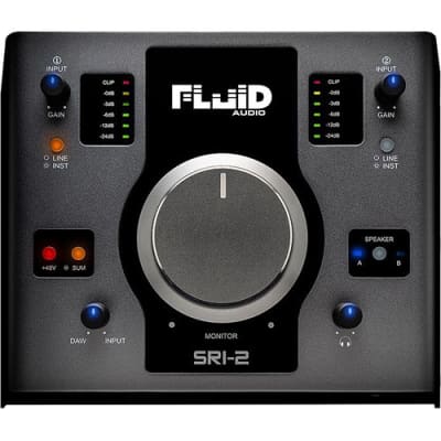 Fluid Audio SRI2 USB bus powered audio interface image 2