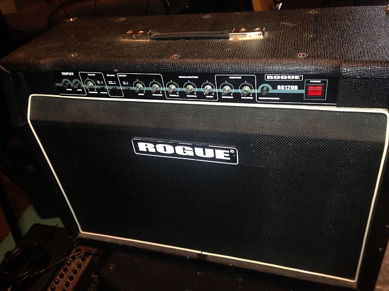 Rogue 2x12 Amp broke / sold as is for cabinet / parts LOCAL only please image 1