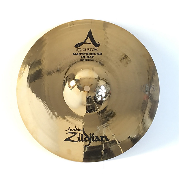 Zildjian 13" A Custom Mastersound Hi-Hat Cymbals (Pair) image 1