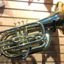 Yamaha YBH-301MS Marching Baritone Horn Outfit – Clear Lacquer