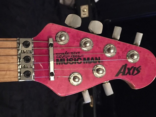 Ernie Ball Music Man Axis Tribute 2012 Trans Pink | Reverb