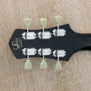 STR Guitars Japan - Sierra LJ-1 - Single Cutaway Electric Guitar - Transparent Black image 7