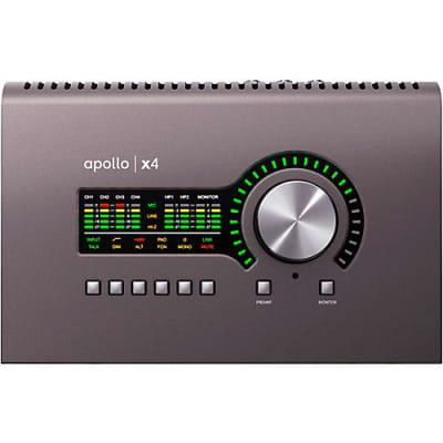 Universal Audio APX4-HE Apollo x4 Desktop Recording Interface. Heritage Edition (Thunderbolt 3) 11/1-12/31/23 Buy a rackmount Apollo and get a free UA Sphere LX microphone image 1