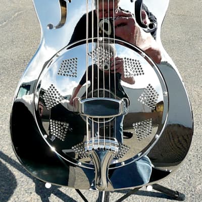 REGAL RC-2 Reso Resonator Round Neck Acoustic Guitar w Hardshell Case - Mint Cond - Free Shipping image 11