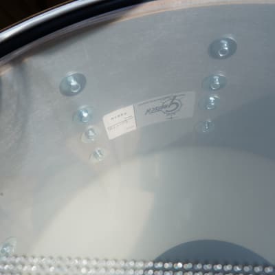 Gretsch USA Custom Series - Chestnut Burst Lqr. / Stop Sign Badge / 6.5 x 14" Maple Shell Snare Drum image 10