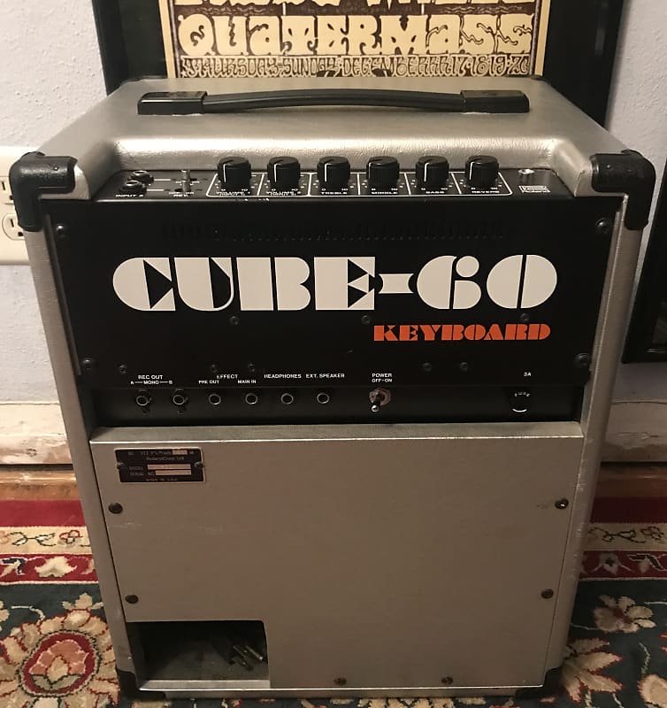 Roland Cube 60 1X12" Vintage Combo Amp Keyboard Amplifier Reverb
