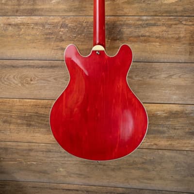 Eastman T64/TV-T-RD Thinline Electric Antique Red w/ Trapeze image 9