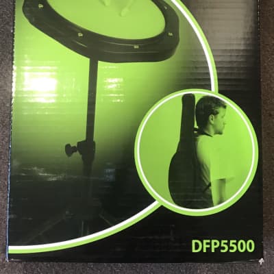 On-Stage Drum Fire DFP5500 Drum Practice Pad w/ Stand and Bag image 3