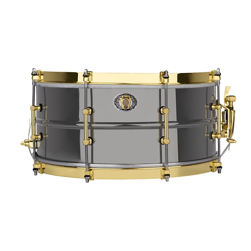 Ludwig LB407XXC 110th Anniversary Black Beauty 6.5x14" 8-Lug Brass Snare Drum  2019 image 1