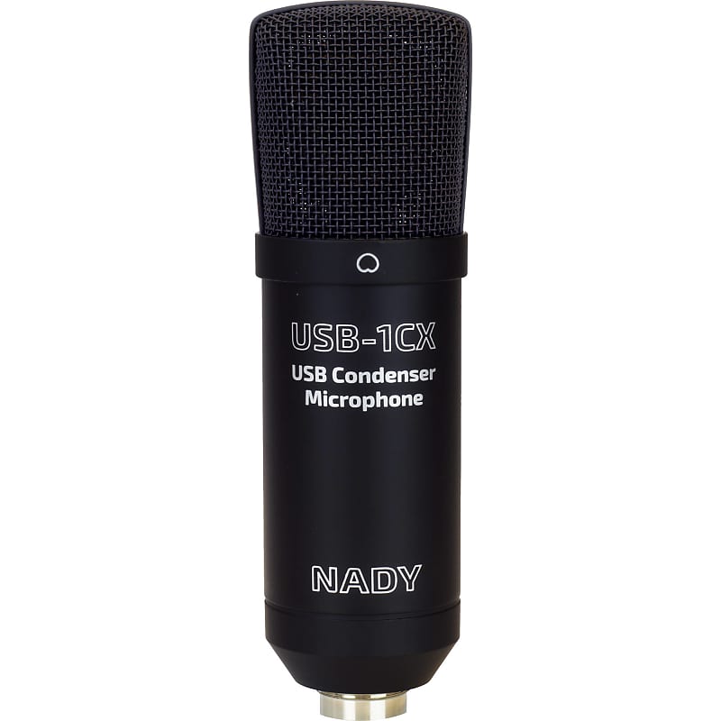 NADY - USB-1CX - USB Condenser Microphone - Black image 1