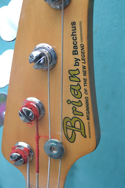 Brian by Bacchus Jazz Bass 90's Rare Japan | Reverb