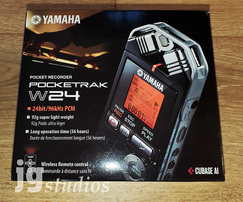 Yamaha Pocketrak W24 with PA-XLR and New Case - New Old Stock... New!