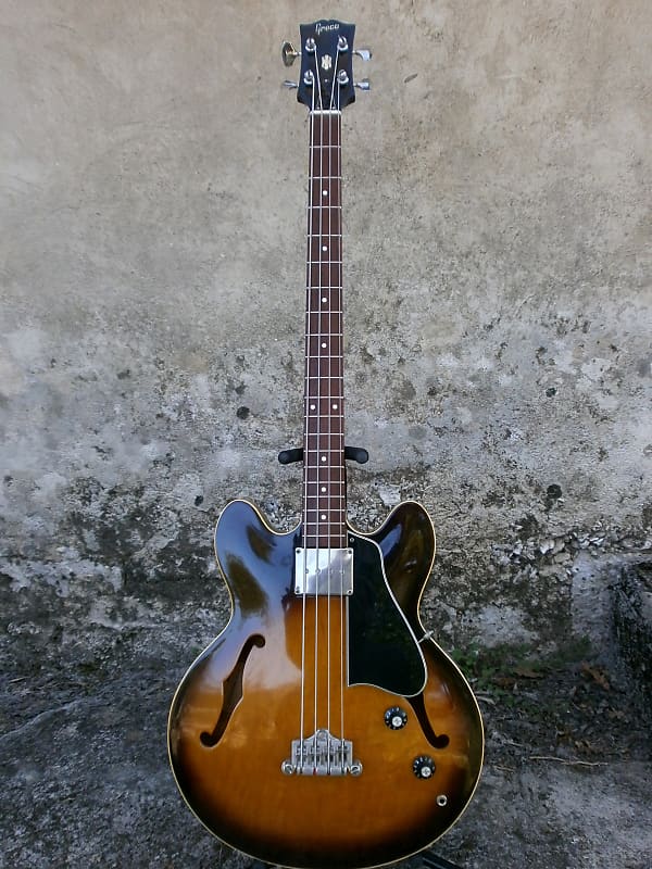 ☆Greco SAB-100 グレコ セミアコベース サンバースト