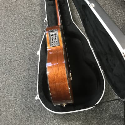Alvarez AC60SC Classical Acoustic-Electric Guitar 2005 in good condition with original hard case key included. image 12