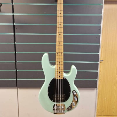 Sterling by Music Man S.U.B. Ray4 Mint Green Electric Bass for sale