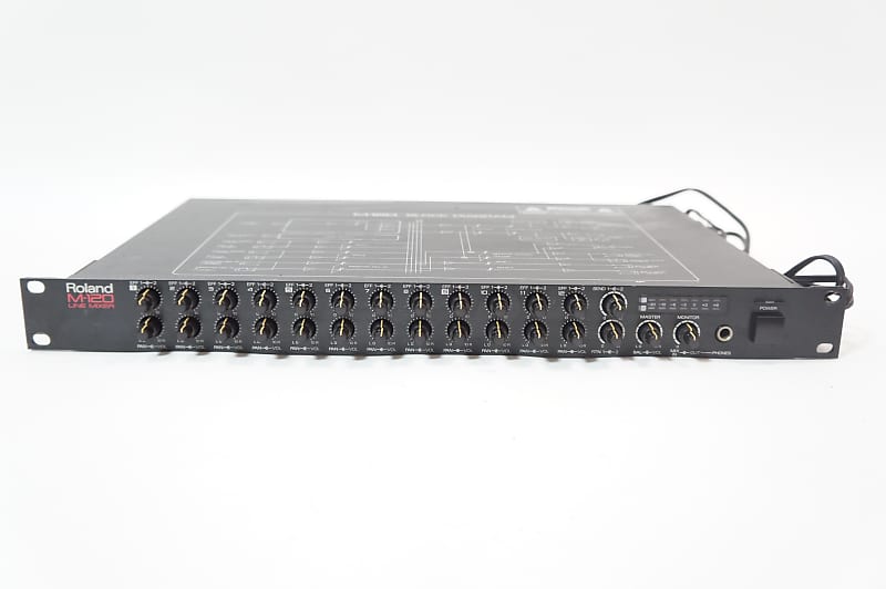 SALE Ends May 31] Roland M-120 12ch Rack Mount LINE | Reverb