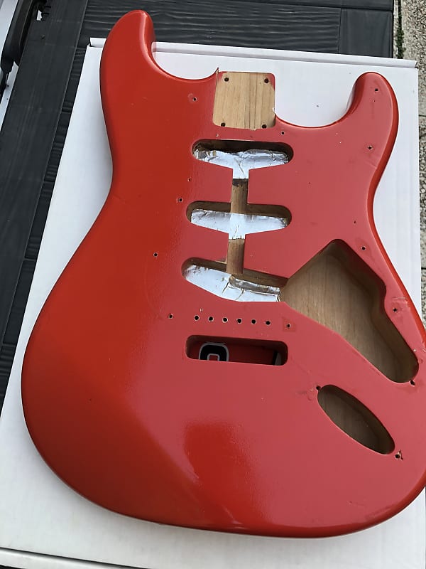 Stratocaster Body 2020 Fiesta Red Reverb 8250