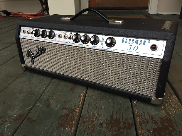 レア❗️Fender Bassman 50 ベースアンプ Vintage 1973 Fender bassman 50 Tube Guitar Amp Head | Guitar