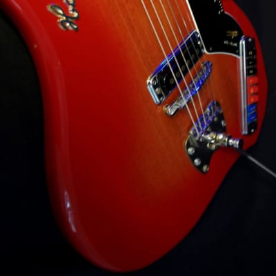 Hagstrom Impala 1965 Red Sunburst.  VINTAGE. Stylish Guitar Icon of the 1960s' s  RARE. image 25