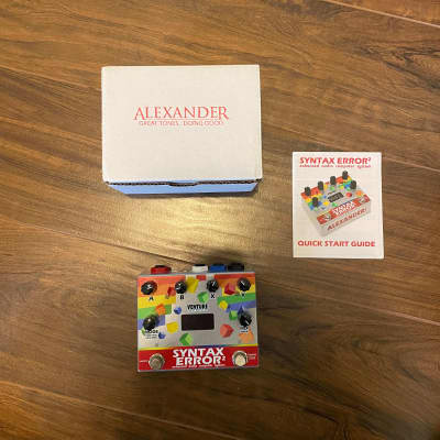 Reverb.com listing, price, conditions, and images for alexander-pedals-syntax-error