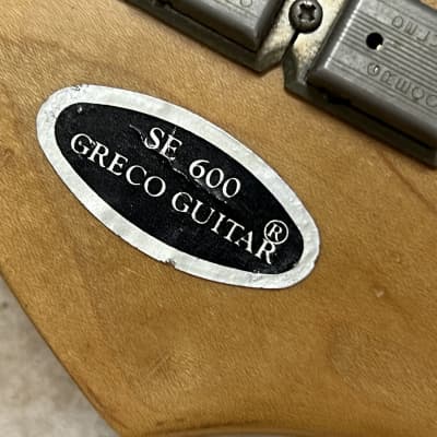 1979 Greco Japan MIJ SE600J Super Sound FujiGen Jeff Beck Guitar Olympic White image 18