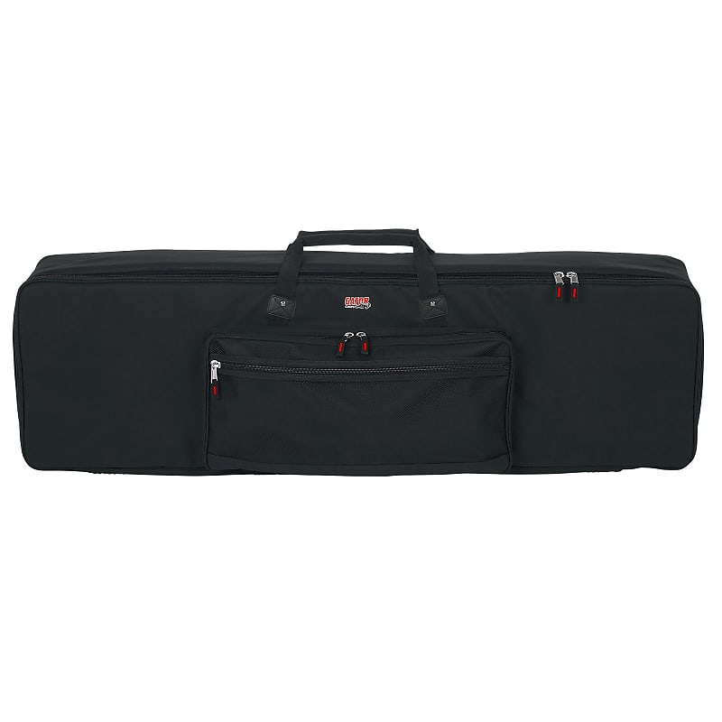 Gator Cases GKB-88-SLIM GKB Series Slim 88 Note Padded Keyboard Gig Bag image 1