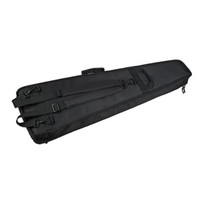 Jackson Polyester Made and Nylon Lining Interior Minion Concert Bass Gig Bag with Two Zippers and Front Jackson Logo (Black) image 3