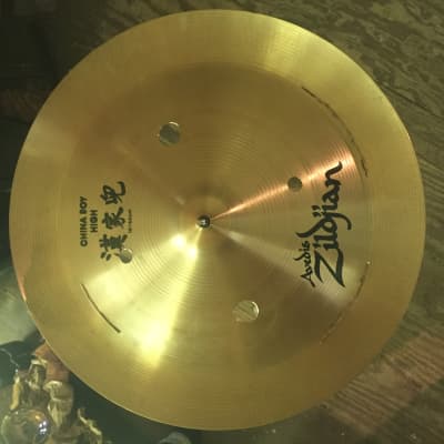 Zildjian China Boy High 18” Crack Repaired and Bow Vented image 3
