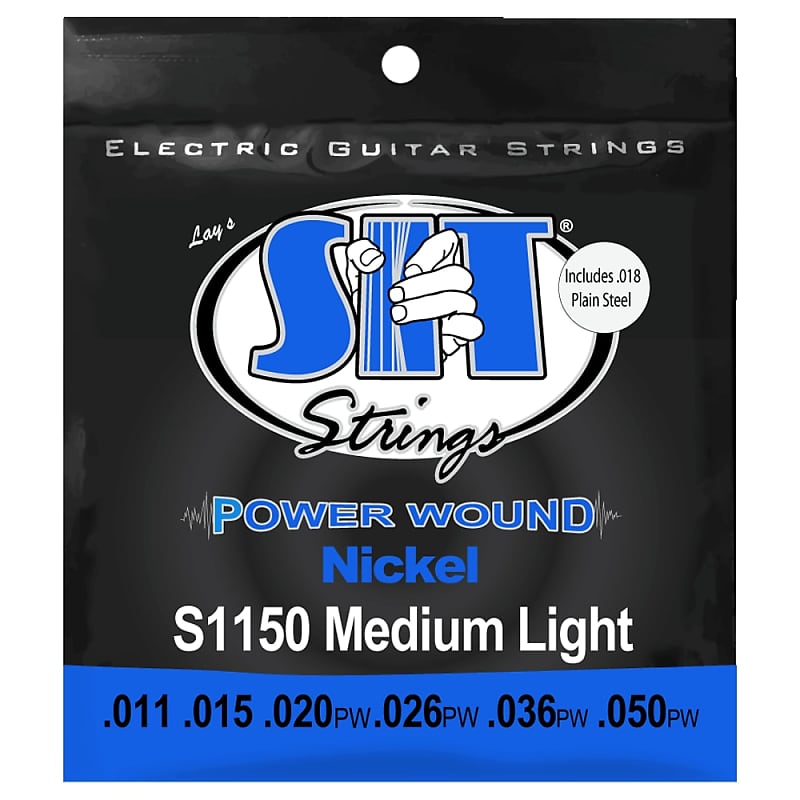 SIT Strings S1150 Medium Light Power Wound Nickel .011-.050 image 1