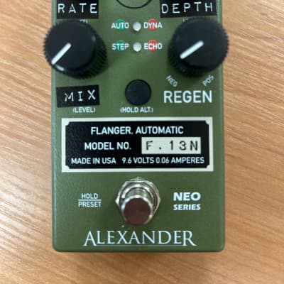 Reverb.com listing, price, conditions, and images for alexander-pedals-f-13-flanger