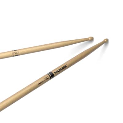 Promark Rebound 2B Long Hickory Wood Tip Drum Stick image 2