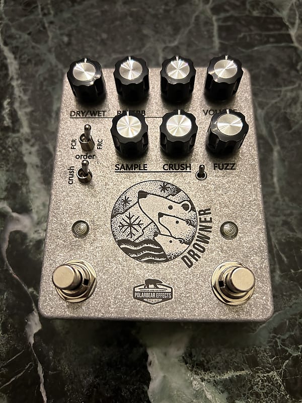 Polarbear Effects Drowner 2023 Silver Reverb