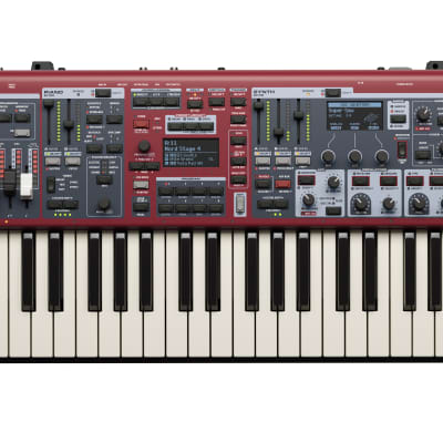 Nord Stage 4 SW73 Compact 73-Key Semi-Weighted Digital Piano 2023 - Present - Red