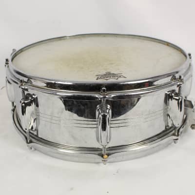 Slingerland Sound King Gene Krupa 8 Lug Chrome Snare Drum 5" x 14" image 4